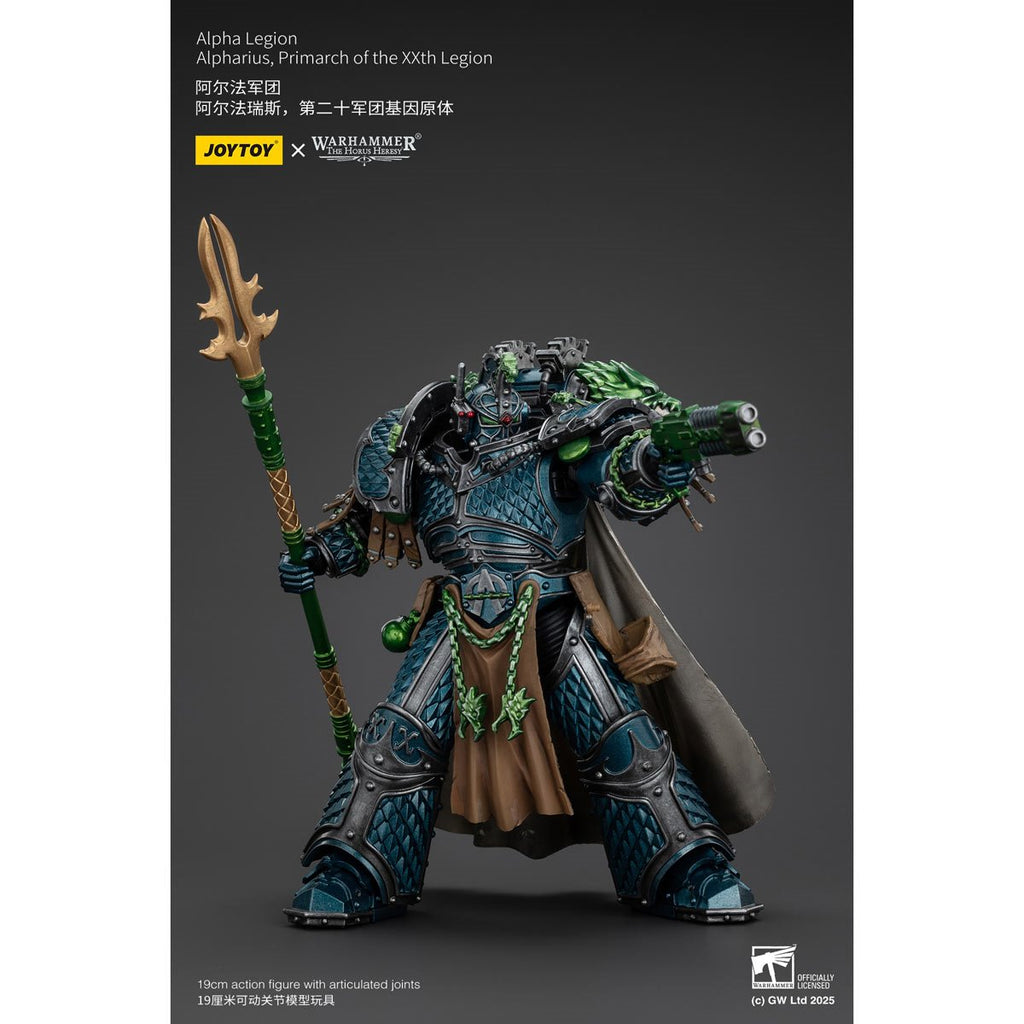 Joy Toy Warhammer The Horus Heresy Alpha Legion Alpharius Primarch 1:18 Scale Action Figure