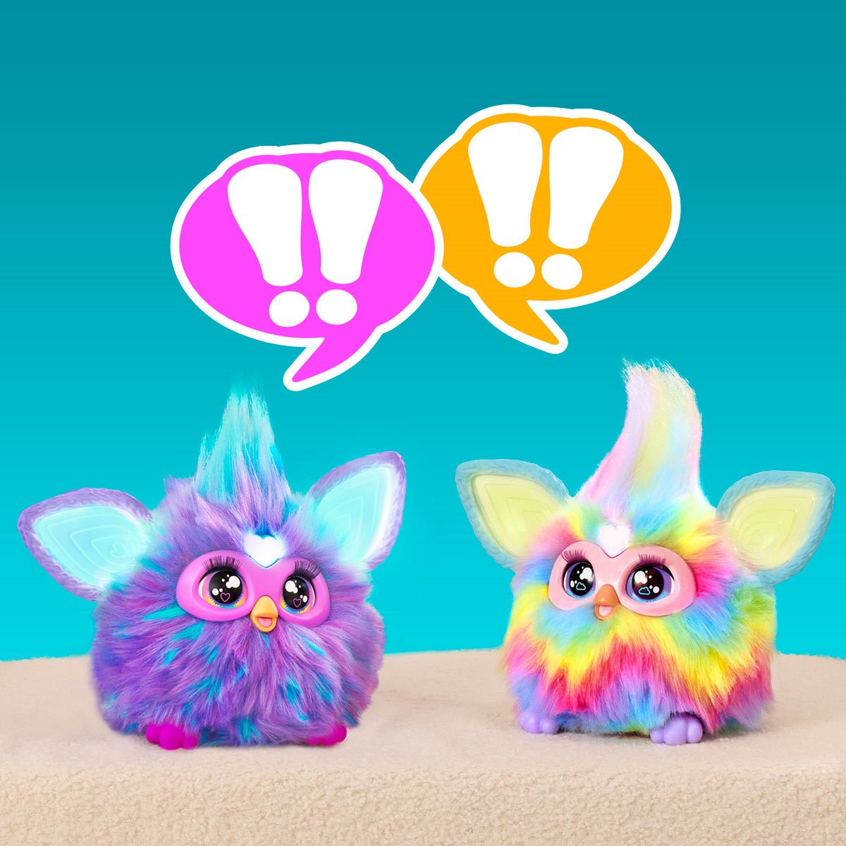 Furby Tie Dye Interactive Electronic Plush Toy