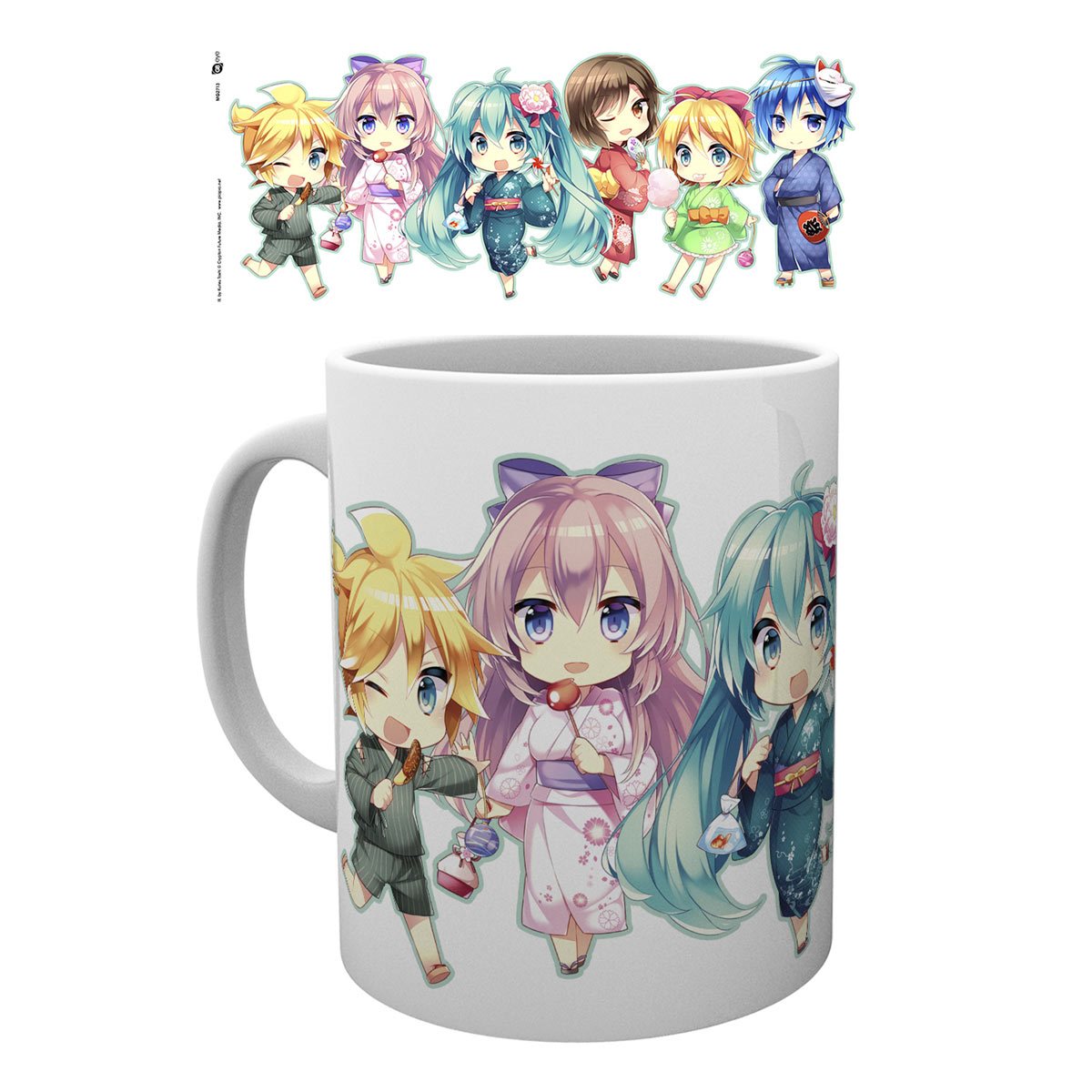 Vocaloid Hatsune Miku Geisha Chibi 10 oz. Mug