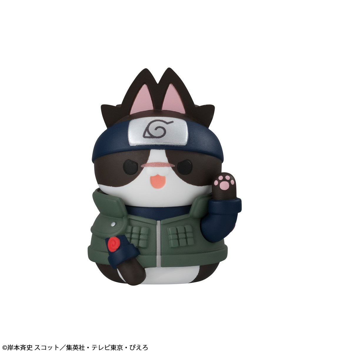 Naruto Nyaruto! Cats of Konoha Village Reboot Mega Cat Project Mini-Figure Case of 8