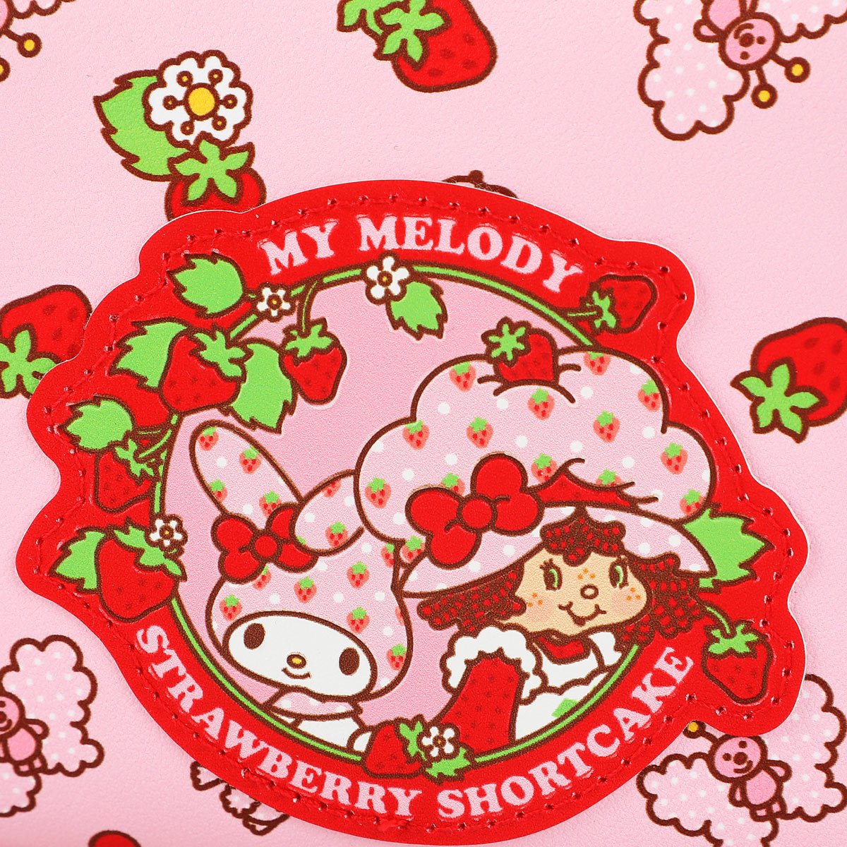Hello Kitty and Friends My Melody Strawberry Shortcake All Over Print Cosmetic Bag
