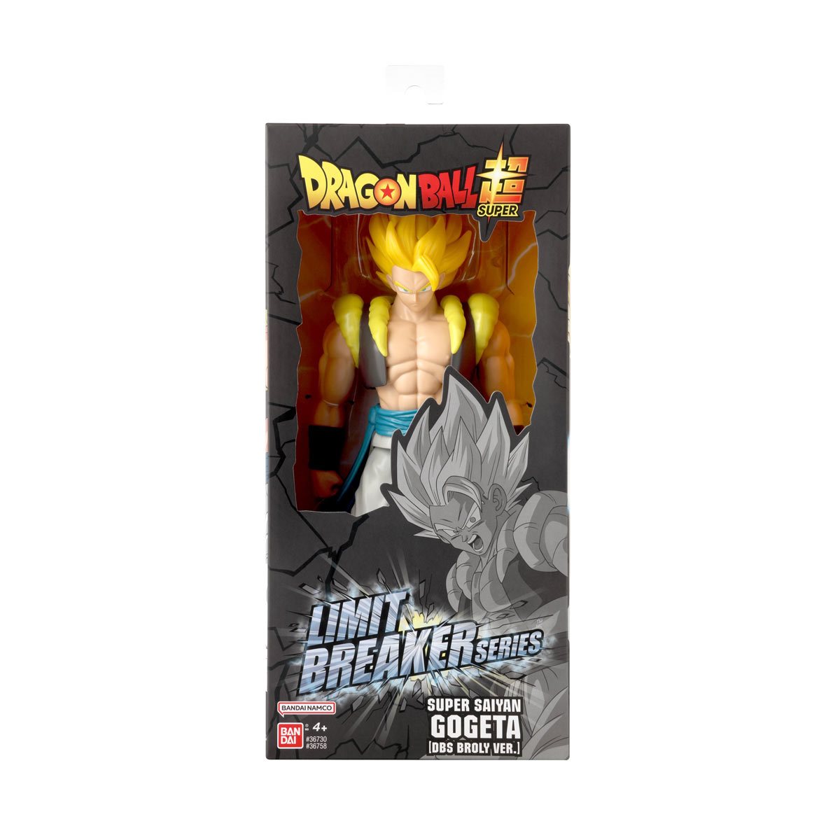 Dragon Ball Super Limit Breaker Super Saiyan Gogeta 12-Inch Action Figure