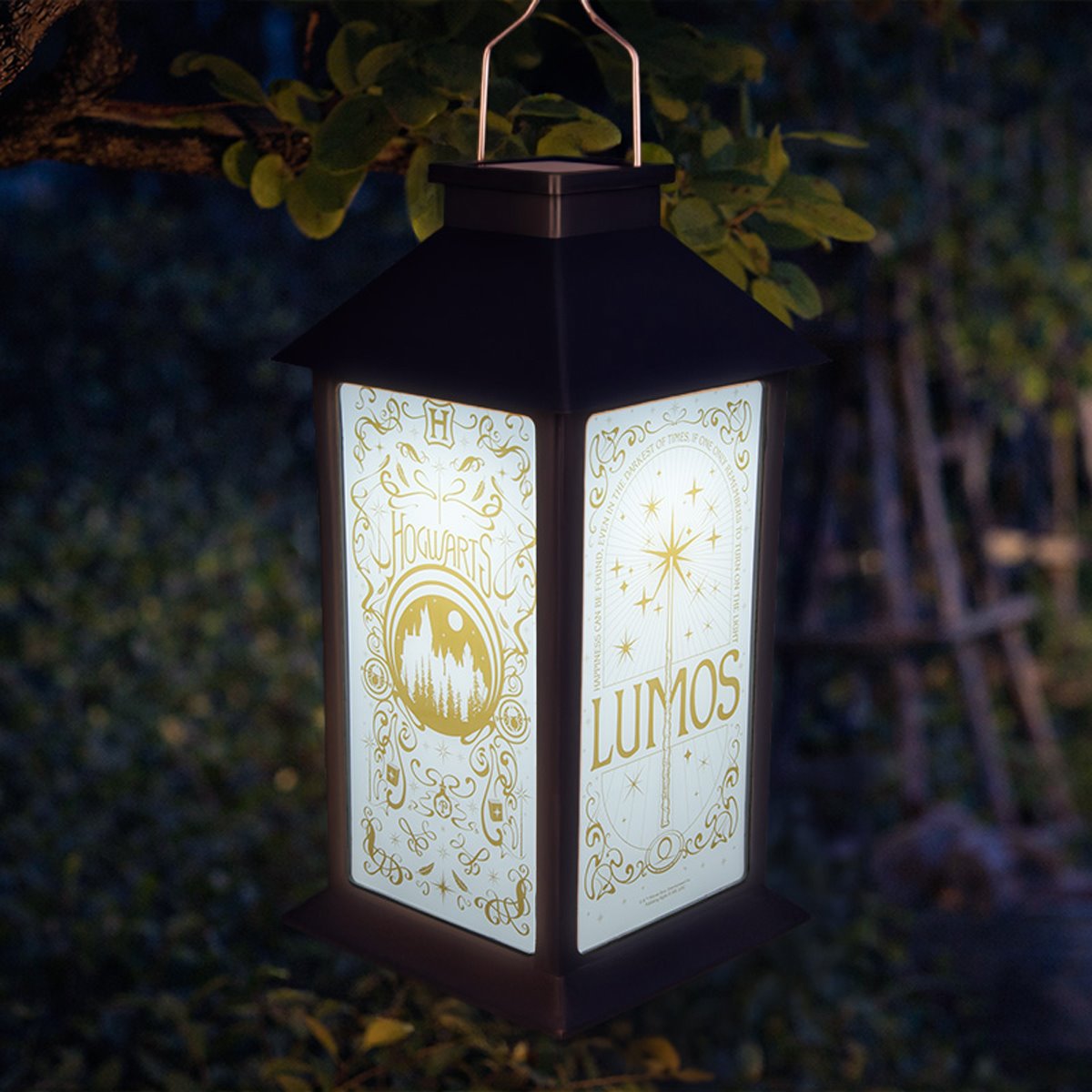 Harry Potter Hogwarts Printed Solar Lantern