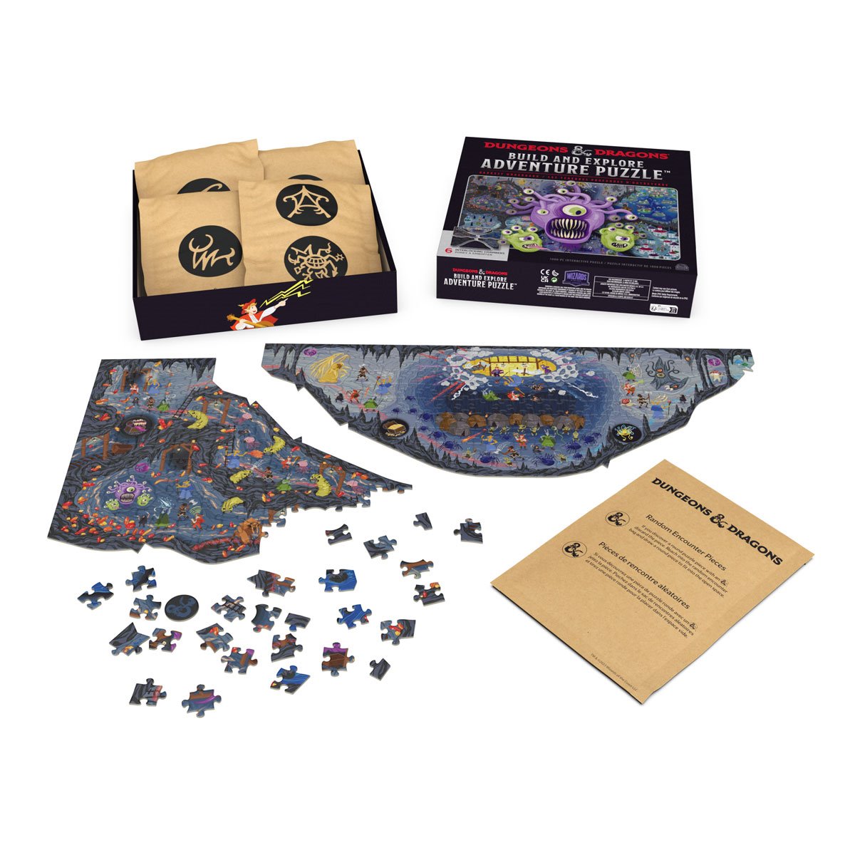 Dungeons & Dragons Adventure #1 1000-Piece Puzzle
