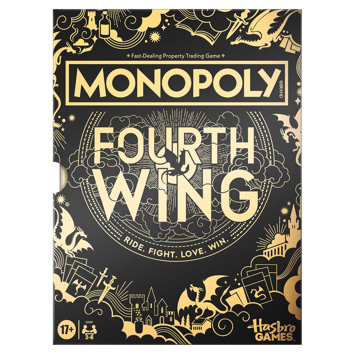 Fourth Wing Edition Monopoly Board Game