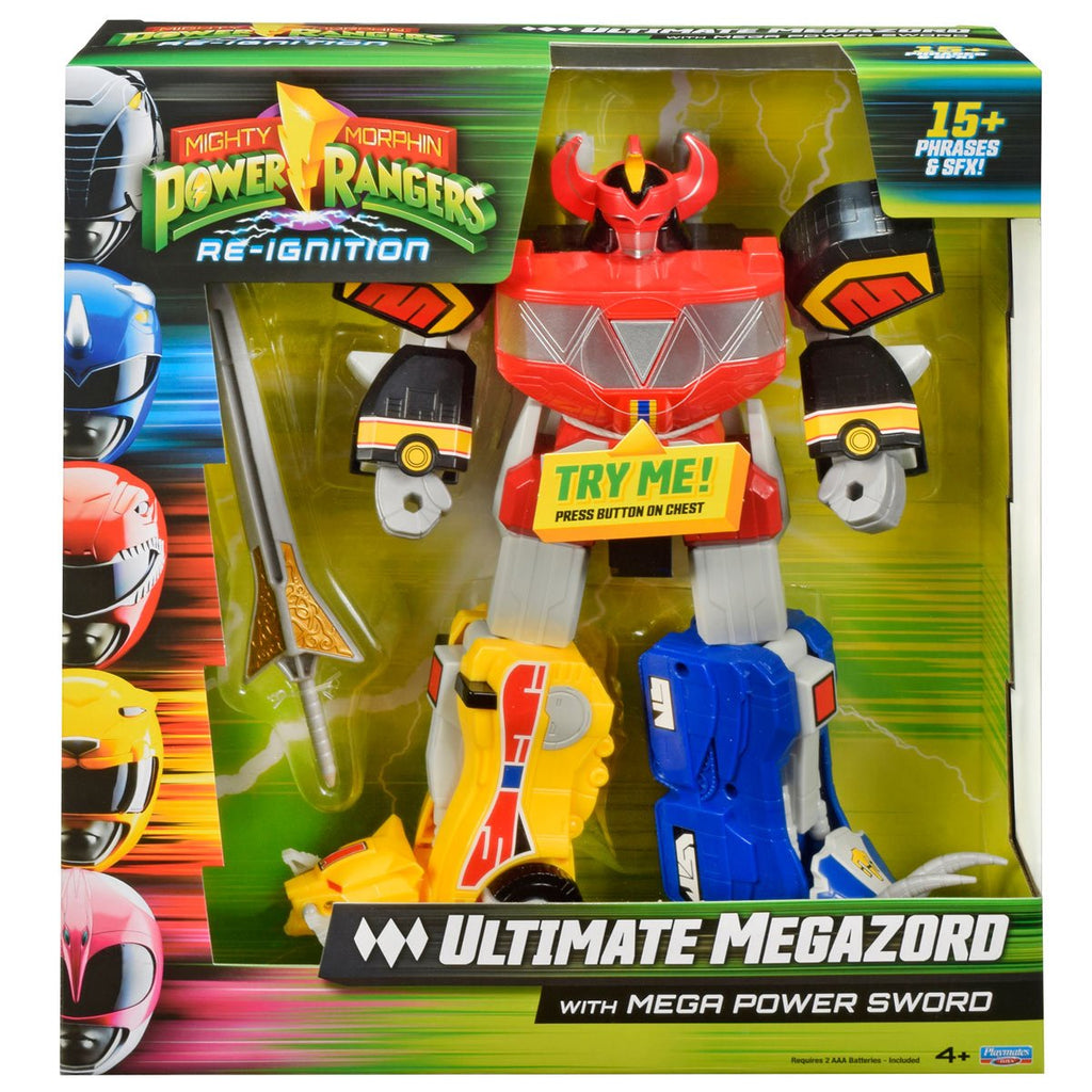 Mighty Morphin Power Rangers: Re-Ignition Ultimate Electronic Megazord 12-Inch Action Figure