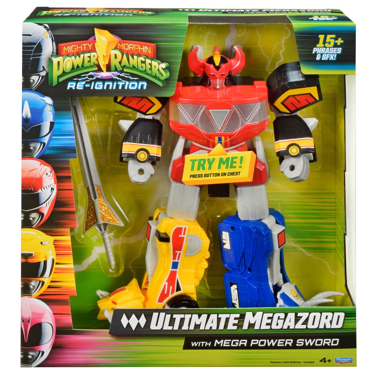 Mighty Morphin Power Rangers: Re-Ignition Ultimate Electronic Megazord 12-Inch Action Figure