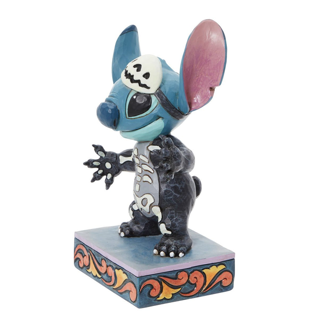 Disney Traditions Lilo & Stitch Stitch Skeleton by Jim Shore Statue
