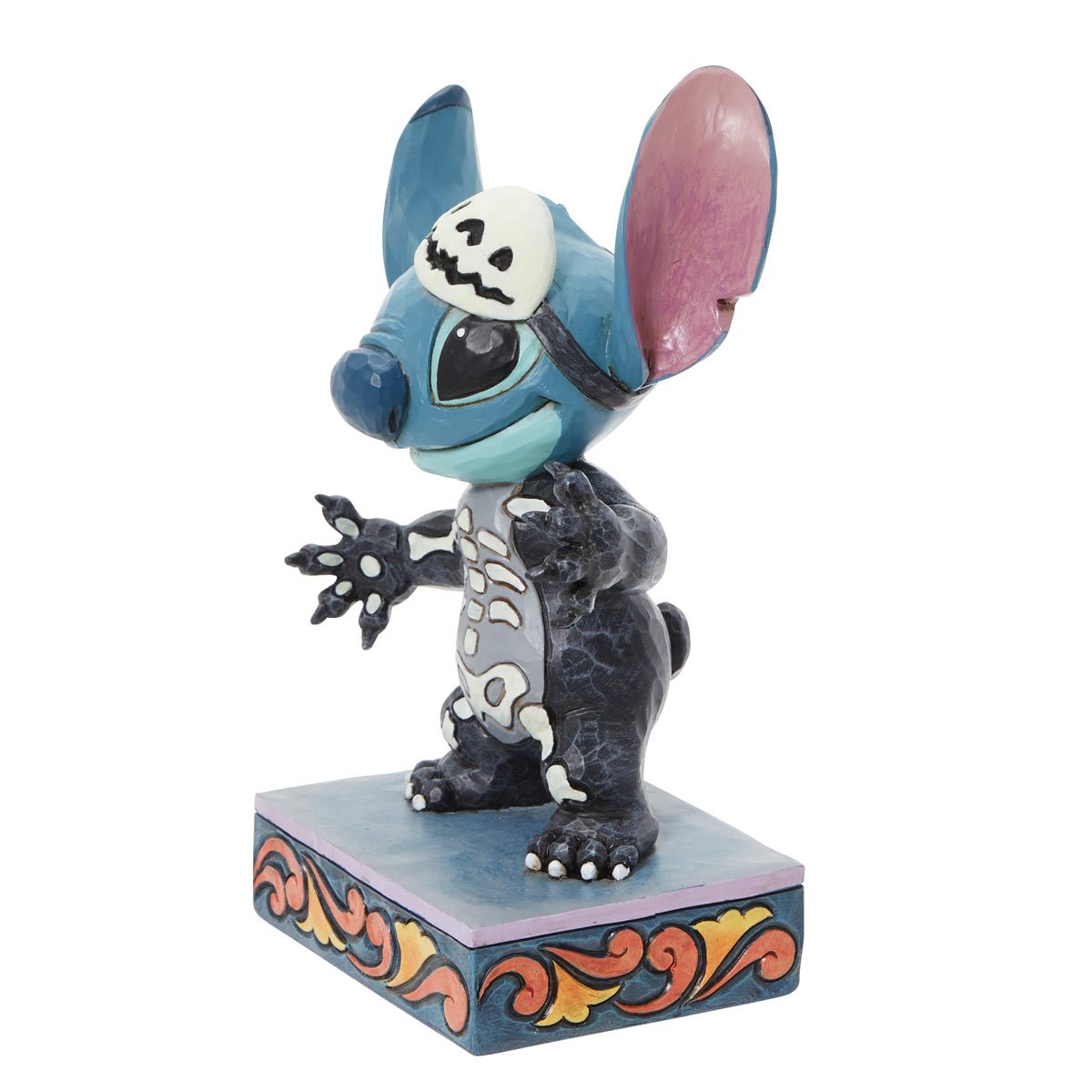 Disney Traditions Lilo & Stitch Stitch Skeleton by Jim Shore Statue
