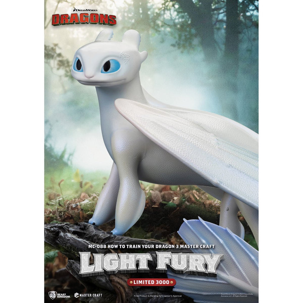 How to Train Your Dragon 3 Light Fury MC-088 Master Craft Statue
