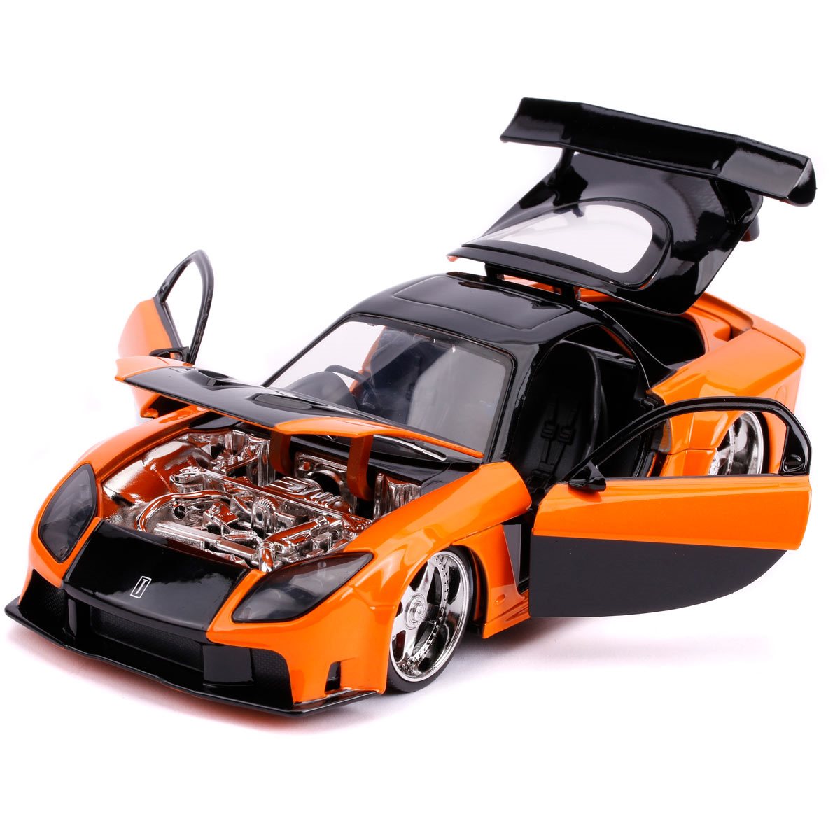 Fast and Furious Han's Mazda RX-7 1:24 Scale Die-Cast Metal Vehicle