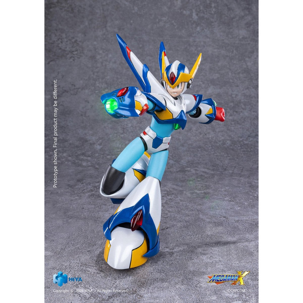 Mega Man X Falcon Armor Version Exquisite Basic Series None Scale 6-Inch Action Figure