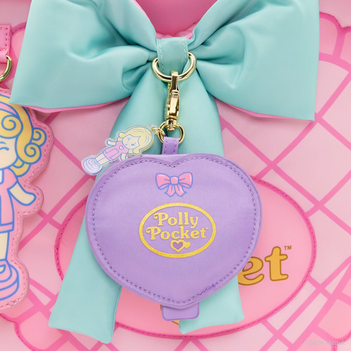 Polly Pocket Mystery Blind-Box Mirror Compact Bag Charm Case of 12