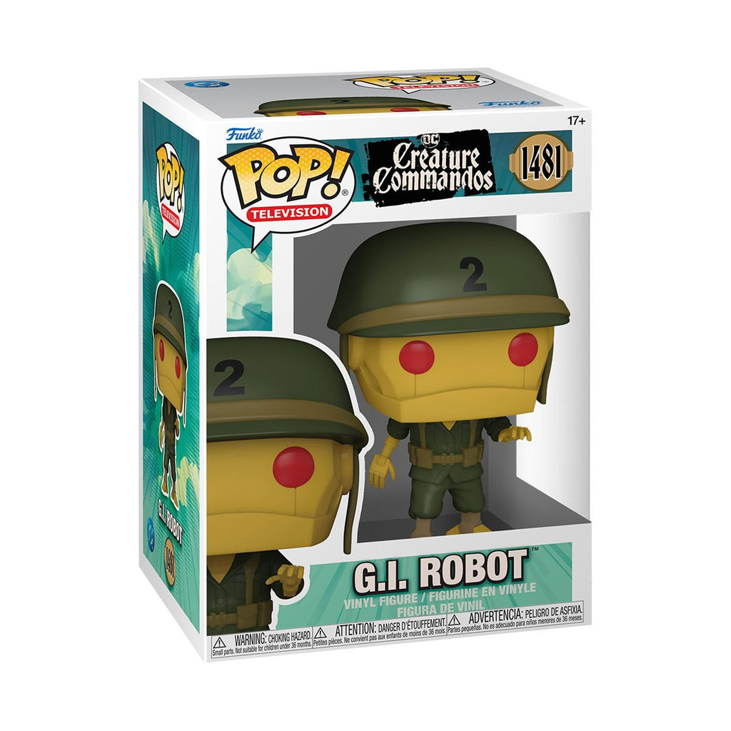Creature Commandos G.I. Robot Funko Pop! Vinyl Figure #1481