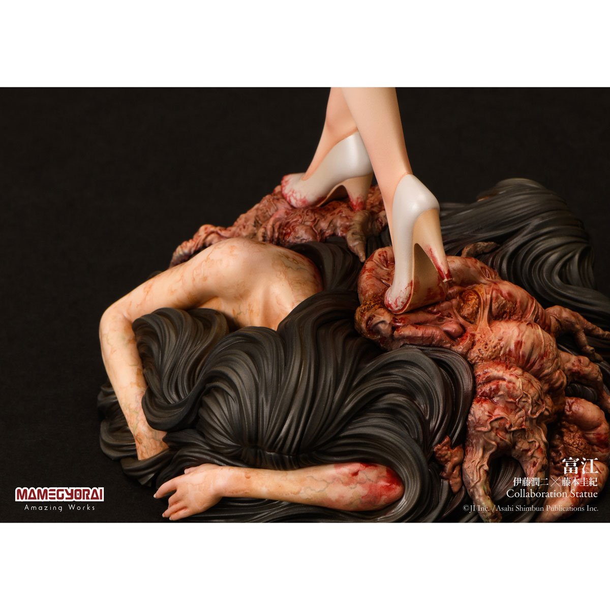 Junji Ito x Yoshiki Fujimoto Tomie Collaboration Statue
