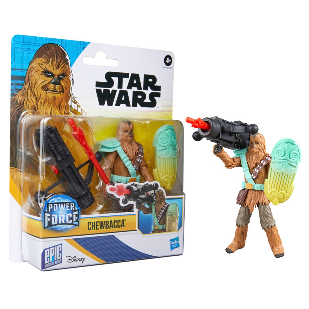 Star Wars Epic World of Action Chewbacca 4-Inch Deluxe Action Figure