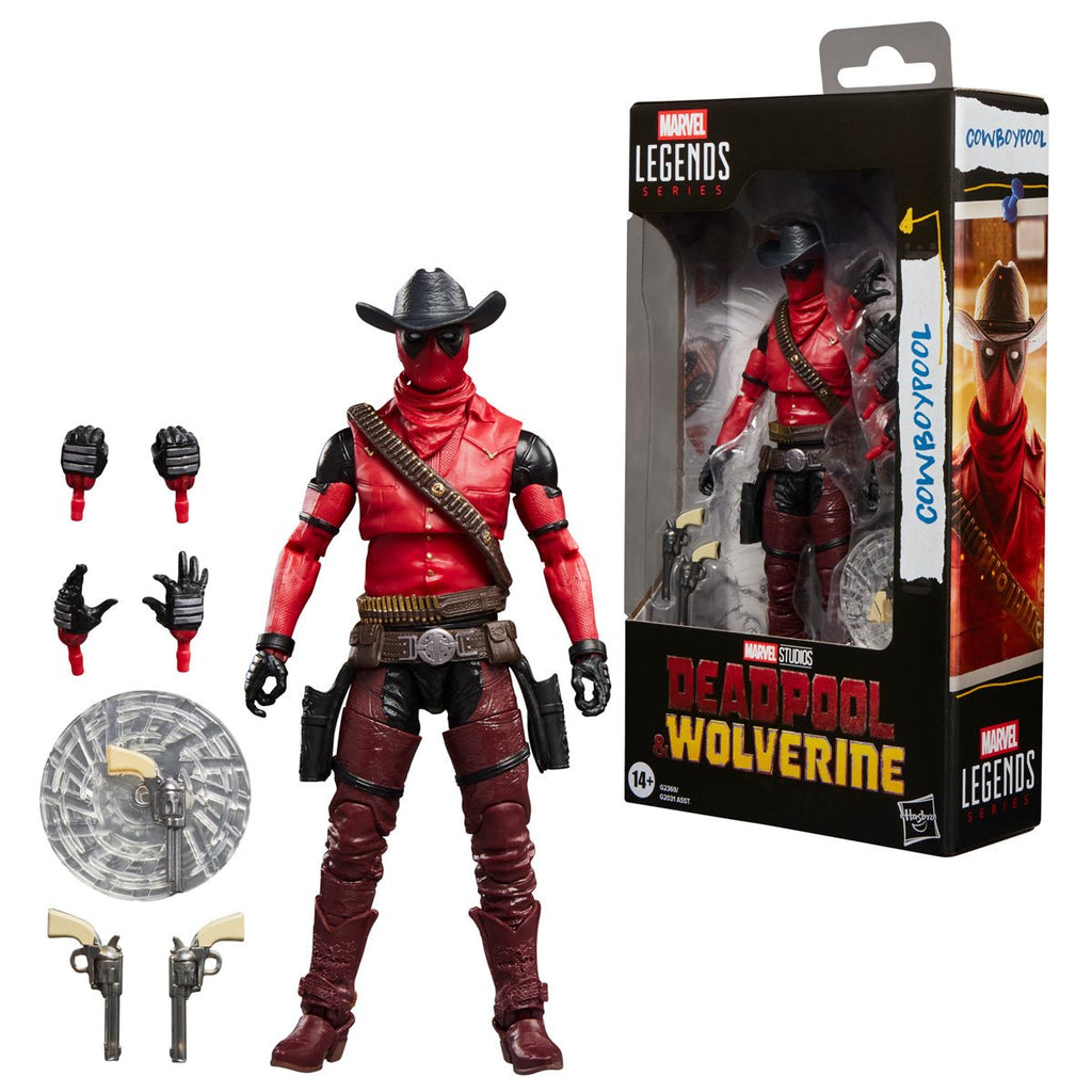 Deadpool & Wolverine Marvel Legends 6-Inch Action Figure Wave 2 Case of 6