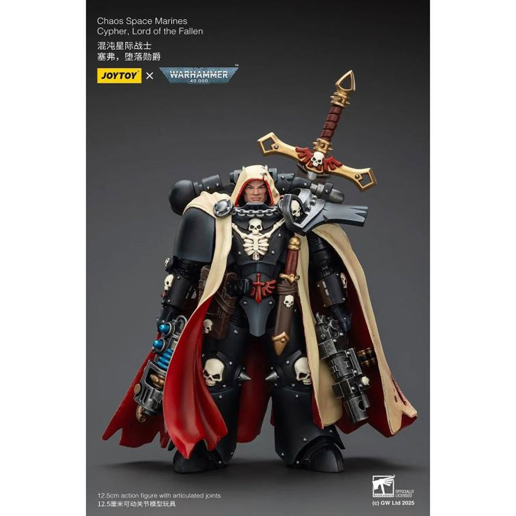 Joy Toy Warhammer 40,000 Space Marines Cypher Lord of the Fallen 1:18 Scale Action Figure