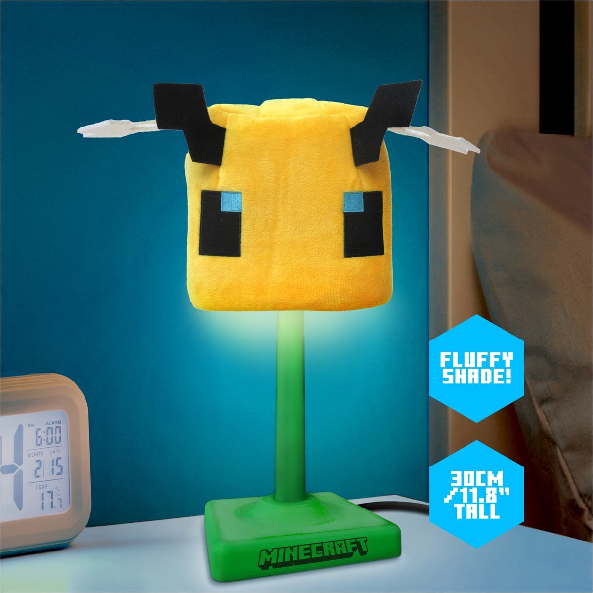 Minecraft Bee SoftGlo Lamp Window Box