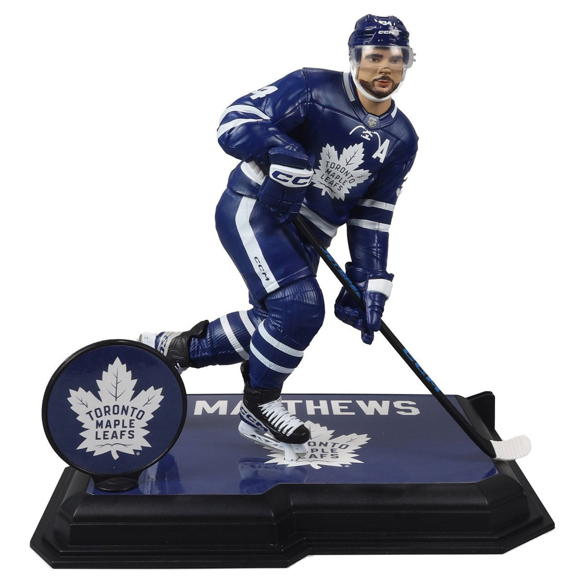 NHL SportsPicks Toronto Maple Leafs Auston Matthews 7-Inch Posed Figure