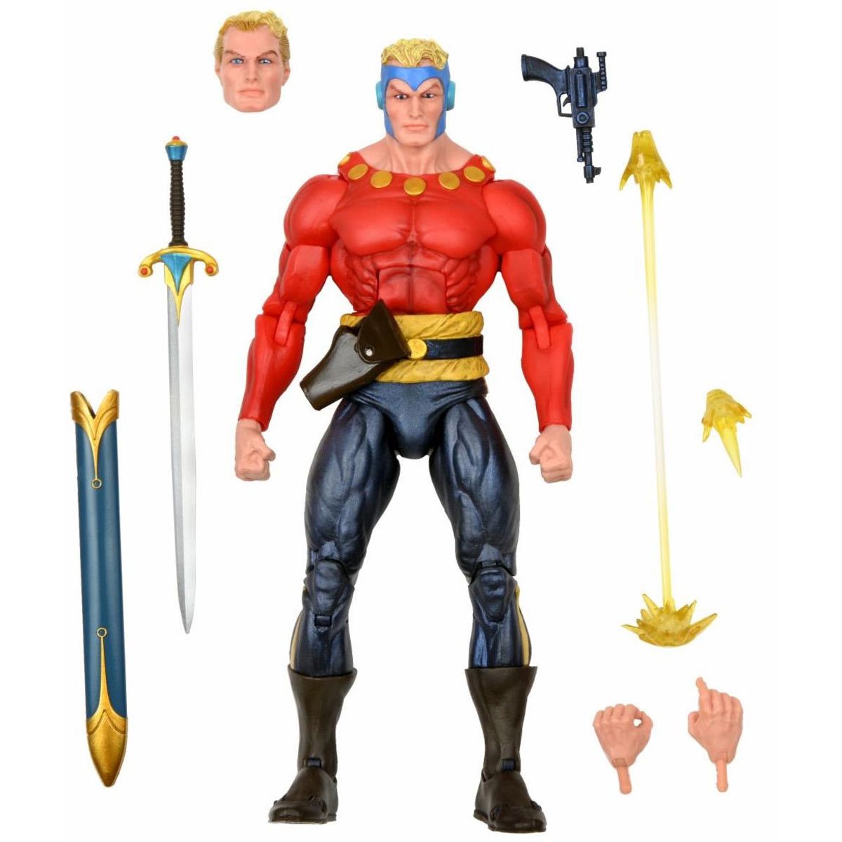 King Features Original Superheroes Series 1 7-Inch Scale Action Figure Set of 3