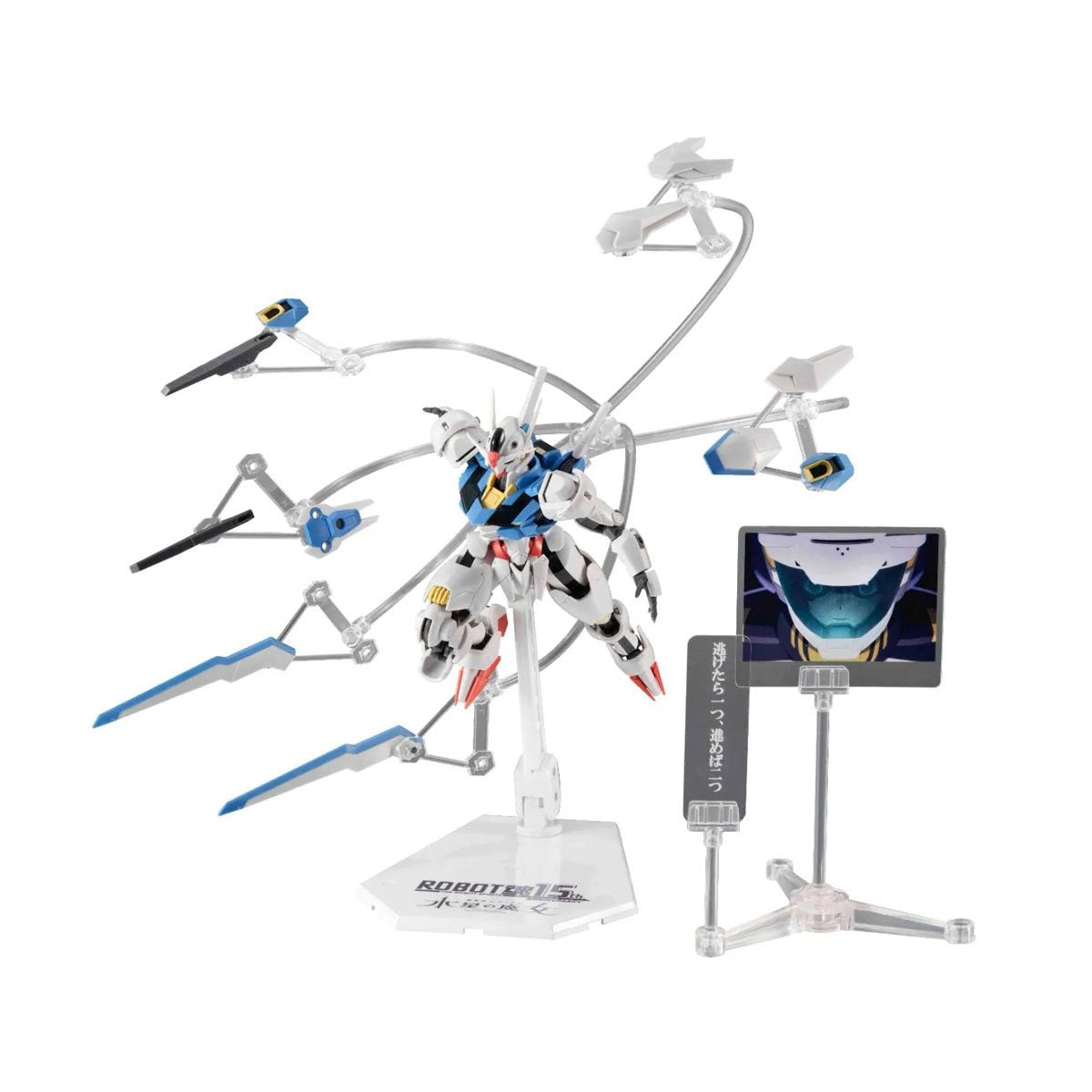 Gundam The Witch from Mercury XVX-016 Gundam Aerial Ver. A.N.I.M.E. Robot Spirits 15th Anniversary Action Figure