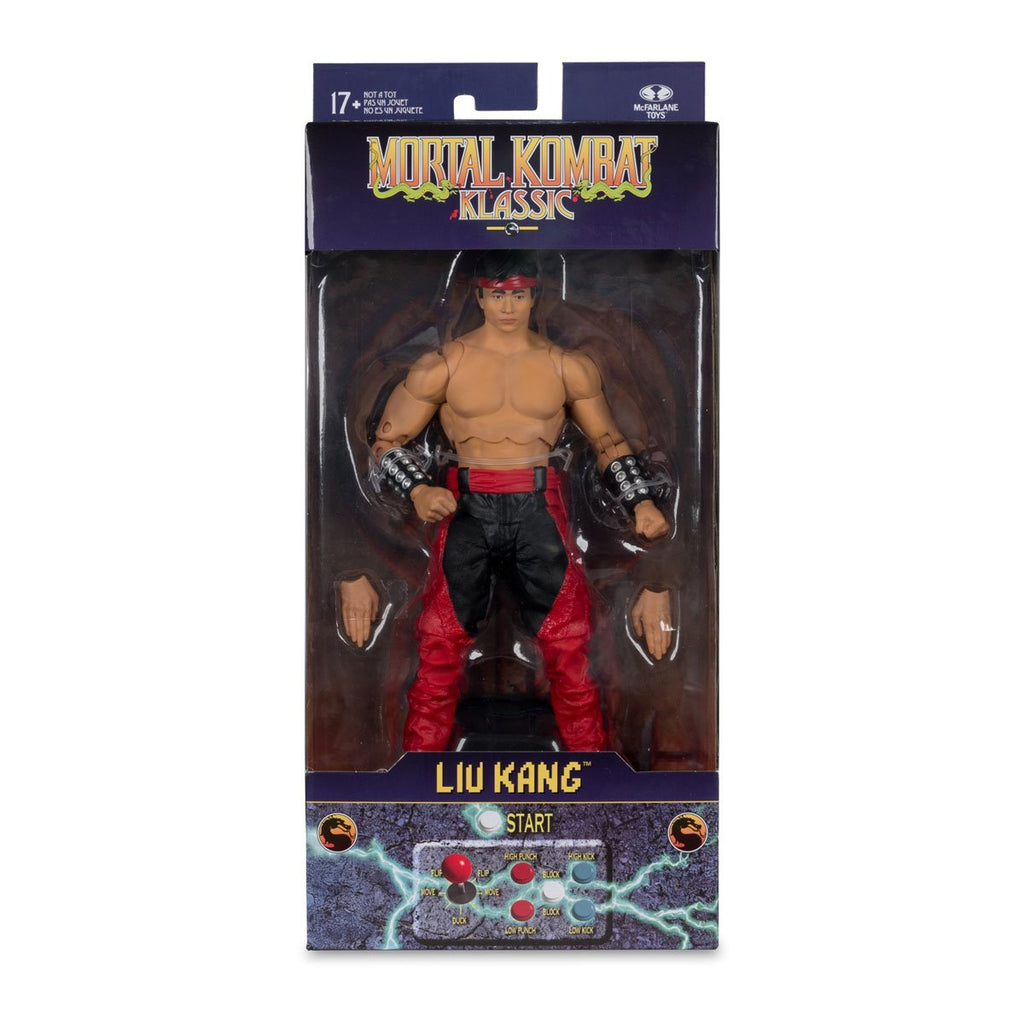 Mortal Kombat Klassic Wave 1 Liu Kang 7-Inch Scale Action Figure