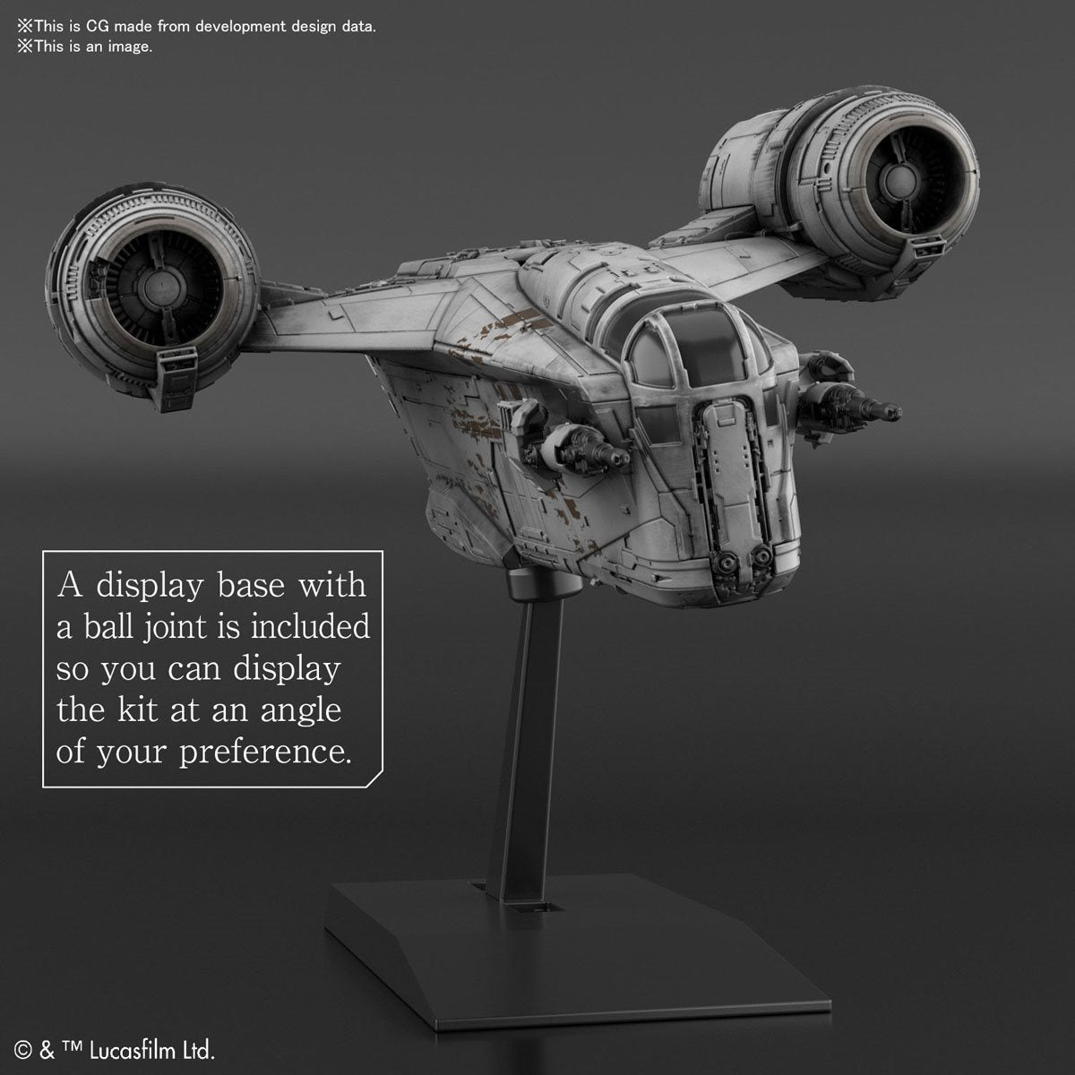 Star Wars: The Mandalorian Razor Crest Vehicle Model Kit