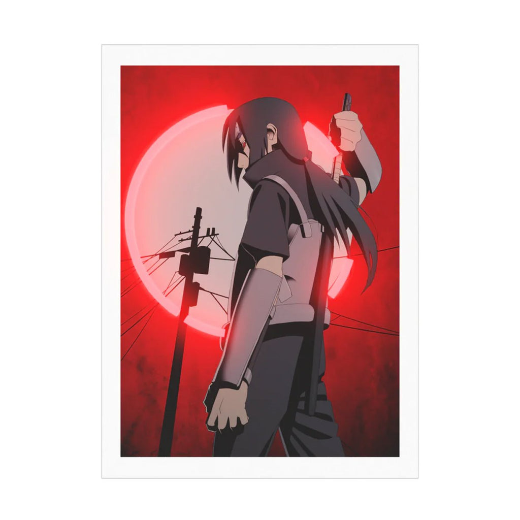 Naruto: Shippuden Itachi Moonlight LED Neon Poster