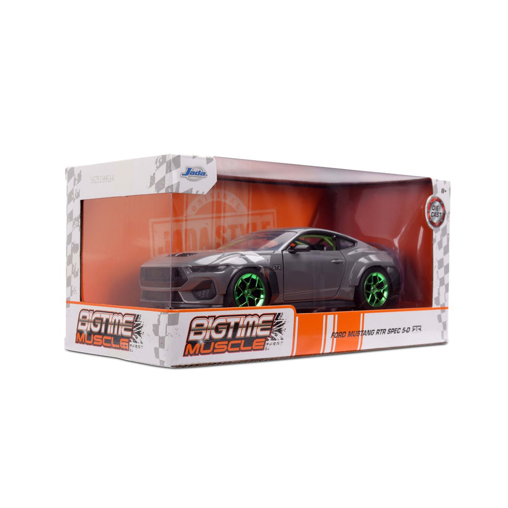 Bigtime Muscle Ford Mustang RTR Spec 5-D 1:24 Scale Die-Cast Metal Vehicle