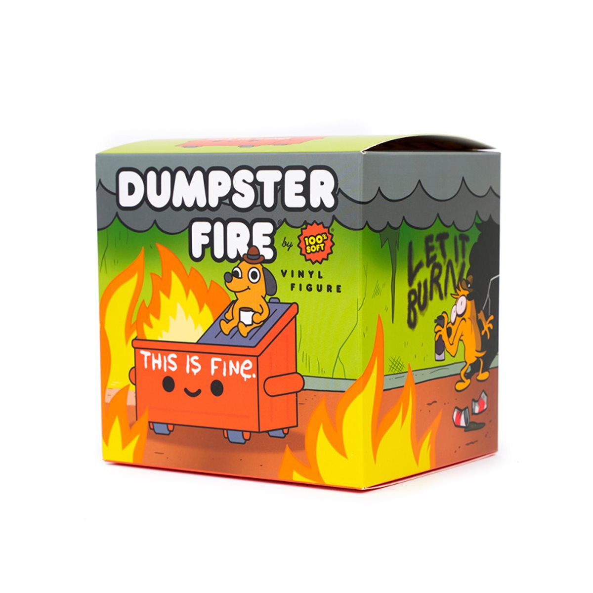 Lil Dumpster Fire This is Fine Vinyl Figure