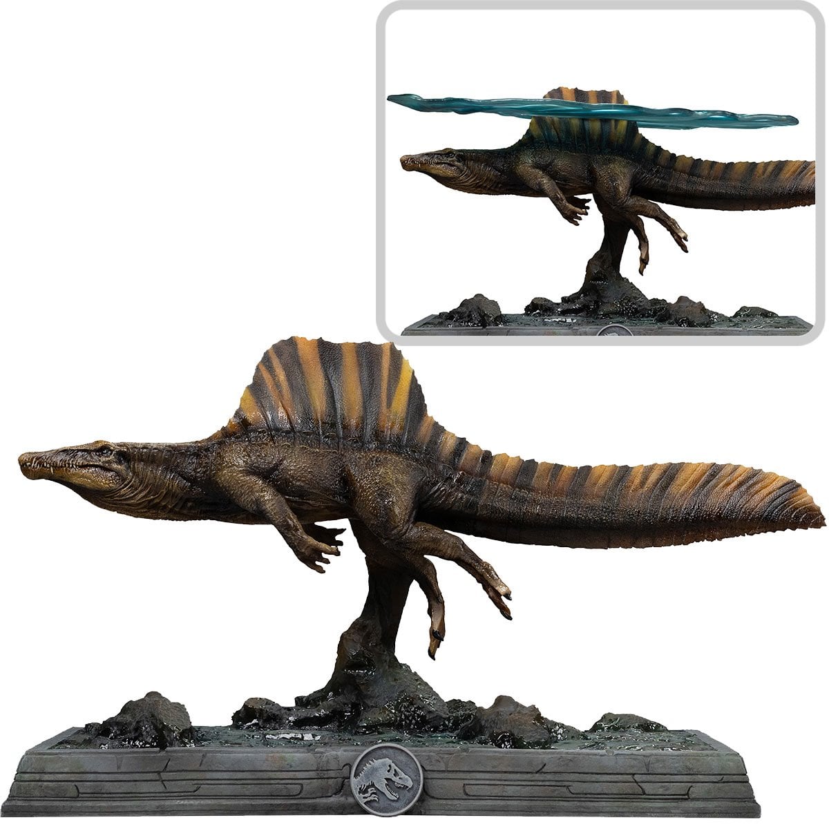 Jurassic World Spinosaurus Icons Statue