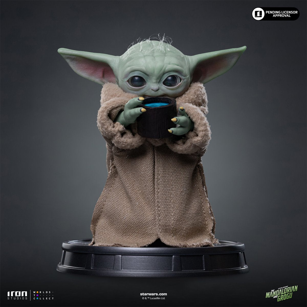 The Mandalorian and Grogu Movie Grogu Always Hungry Limited Edition 1:4 Scale Statue