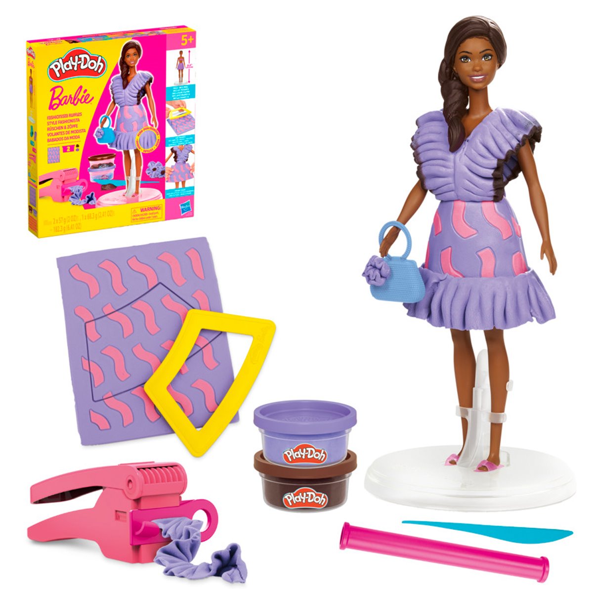 Barbie Fashionista Play-Doh Ruffles Set