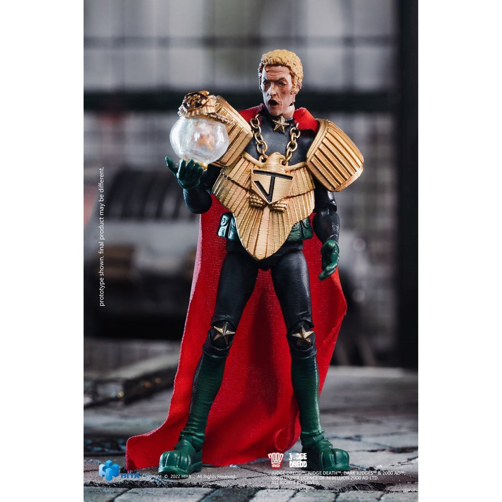 Judge Dredd Chief Judge Caligula Exquisite Mini Series 1:18 Scale Action Figure