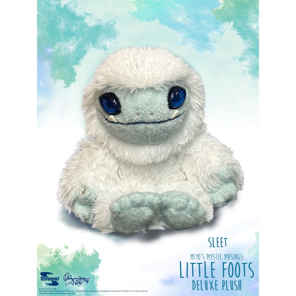 Miyo's Mystic Musings Little Foots Deluxe Yeti Plush Set of 2