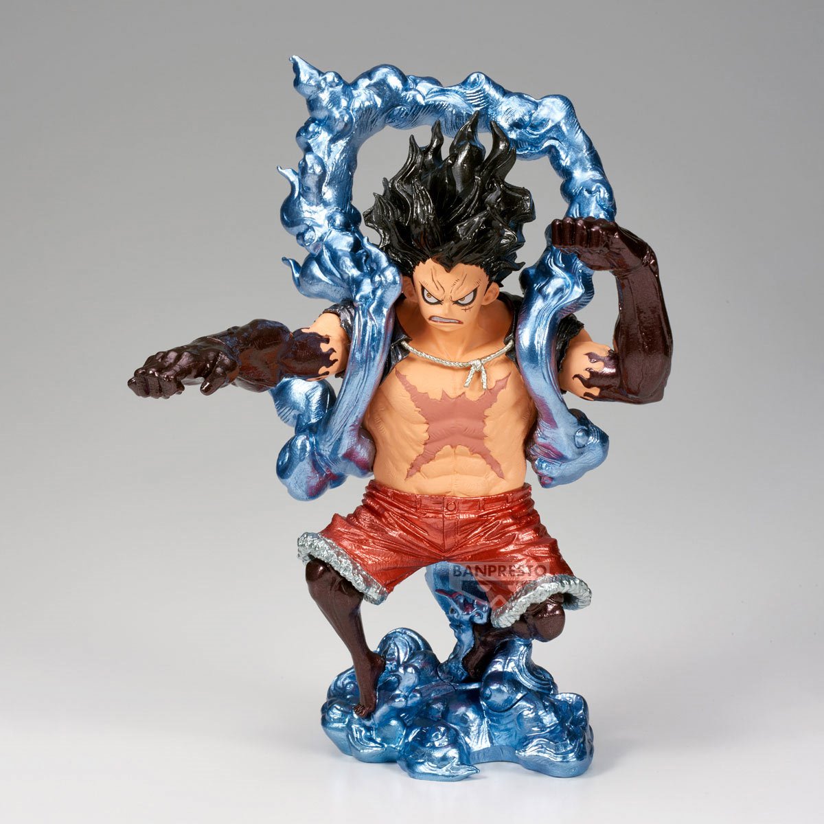 One Piece Monkey D. Luffy Snakeman Version II Special King of Artist Statue