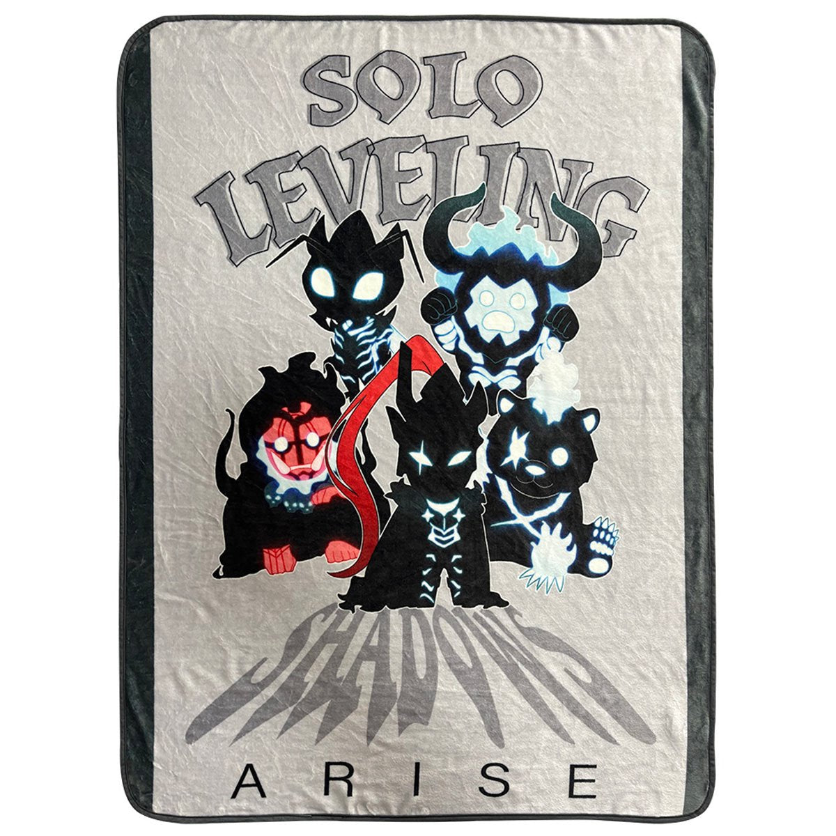 Solo Leveling S2 Shadows SD Version Throw Blanket