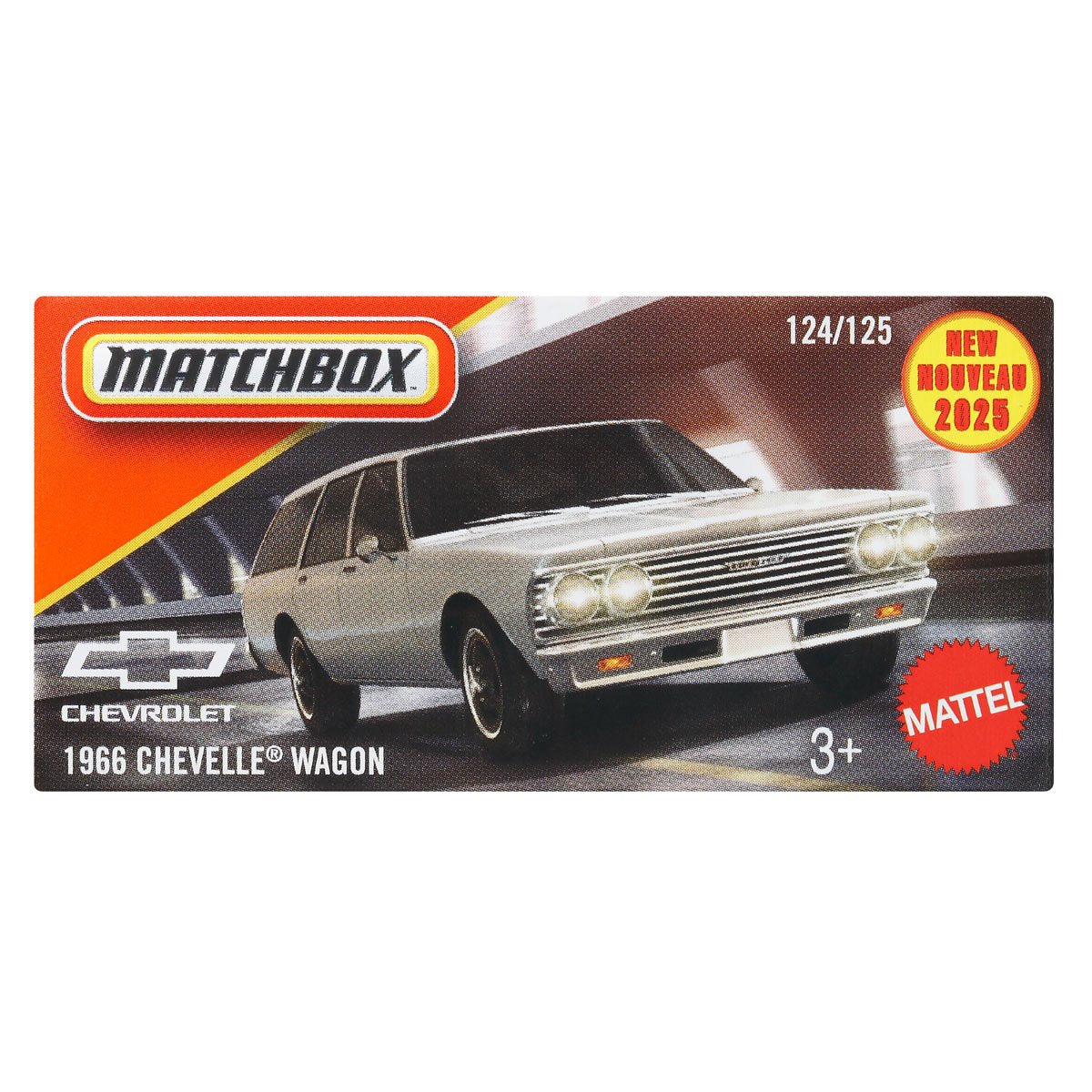 Matchbox Power Grabs 2025 Mix 7 Die-Cast Vehicle Case of 48