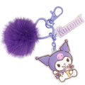 Kuromi Multi-Charm and Pom Pom Key Chain
