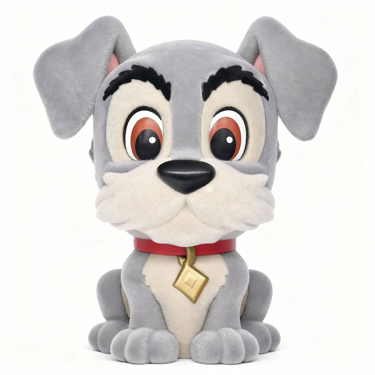Lady and the Tramp Tramp Flocked PVC Figural Bank