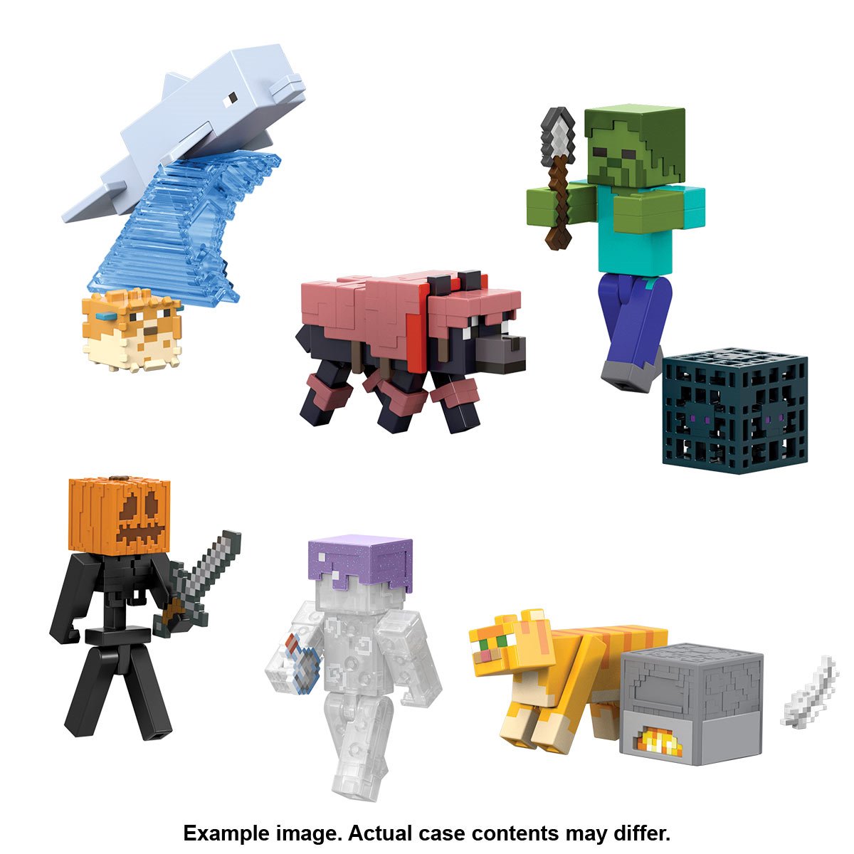 Minecraft Build-A-Portal Action Figure Case of 8