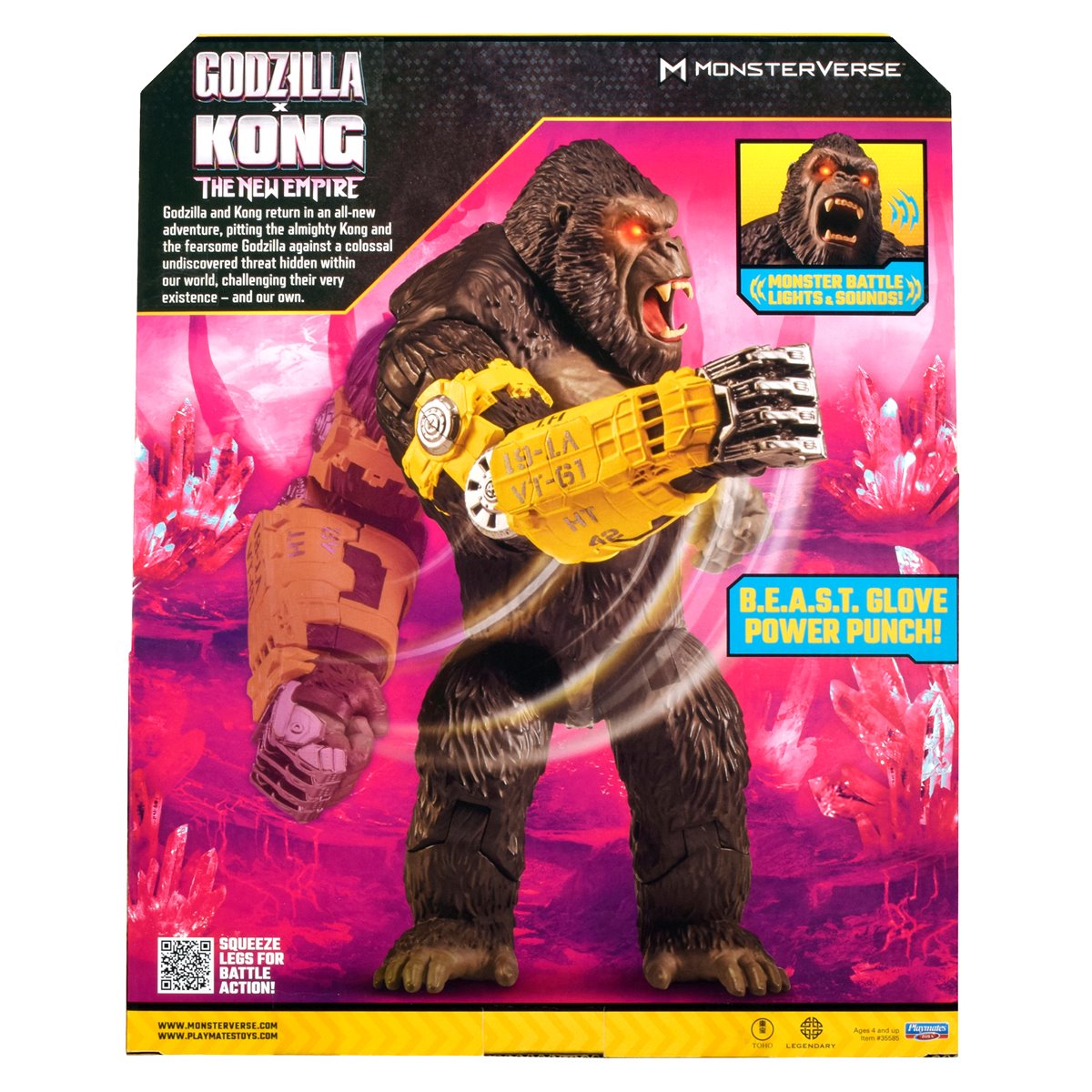 MonsterVerse Mega Deluxe Kong 13-Inch Action Figure