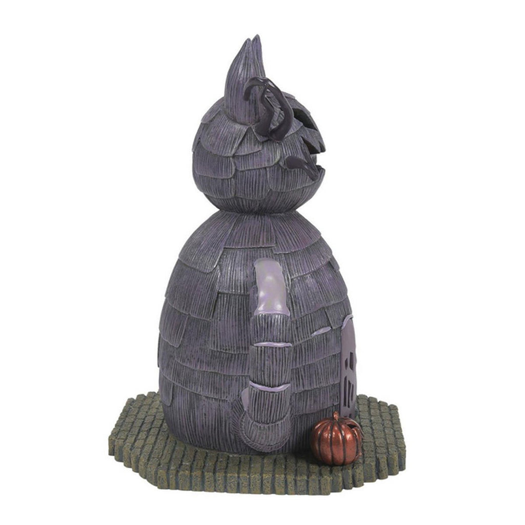 The Nightmare Before Christmas Village Cat House Statue