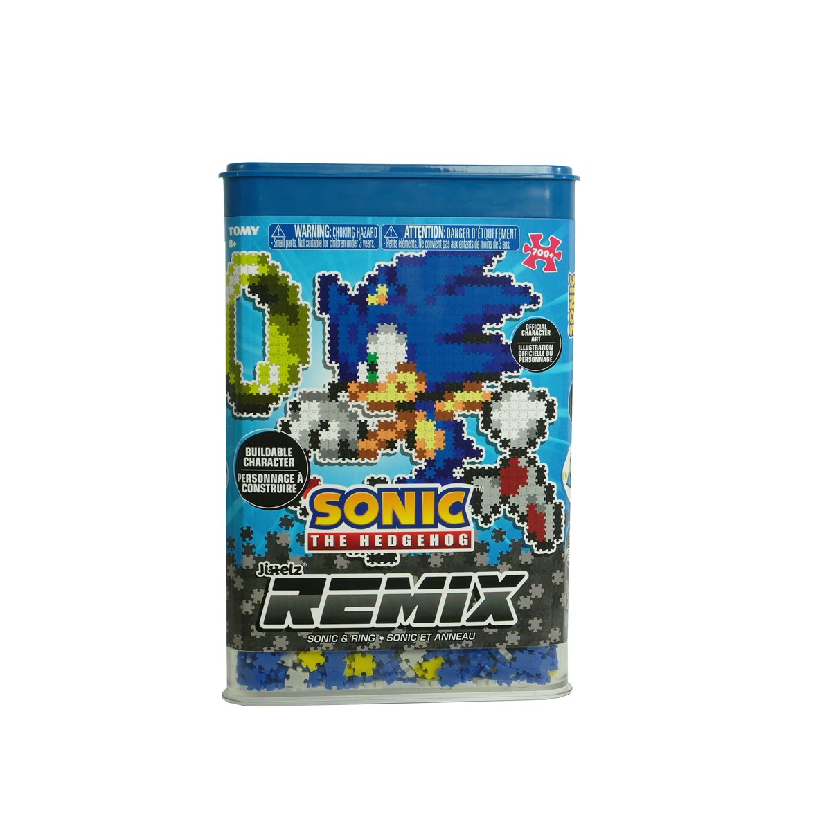 Sonic the Hedgehog and Ring Jixelz Remix 700-Piece Puzzle