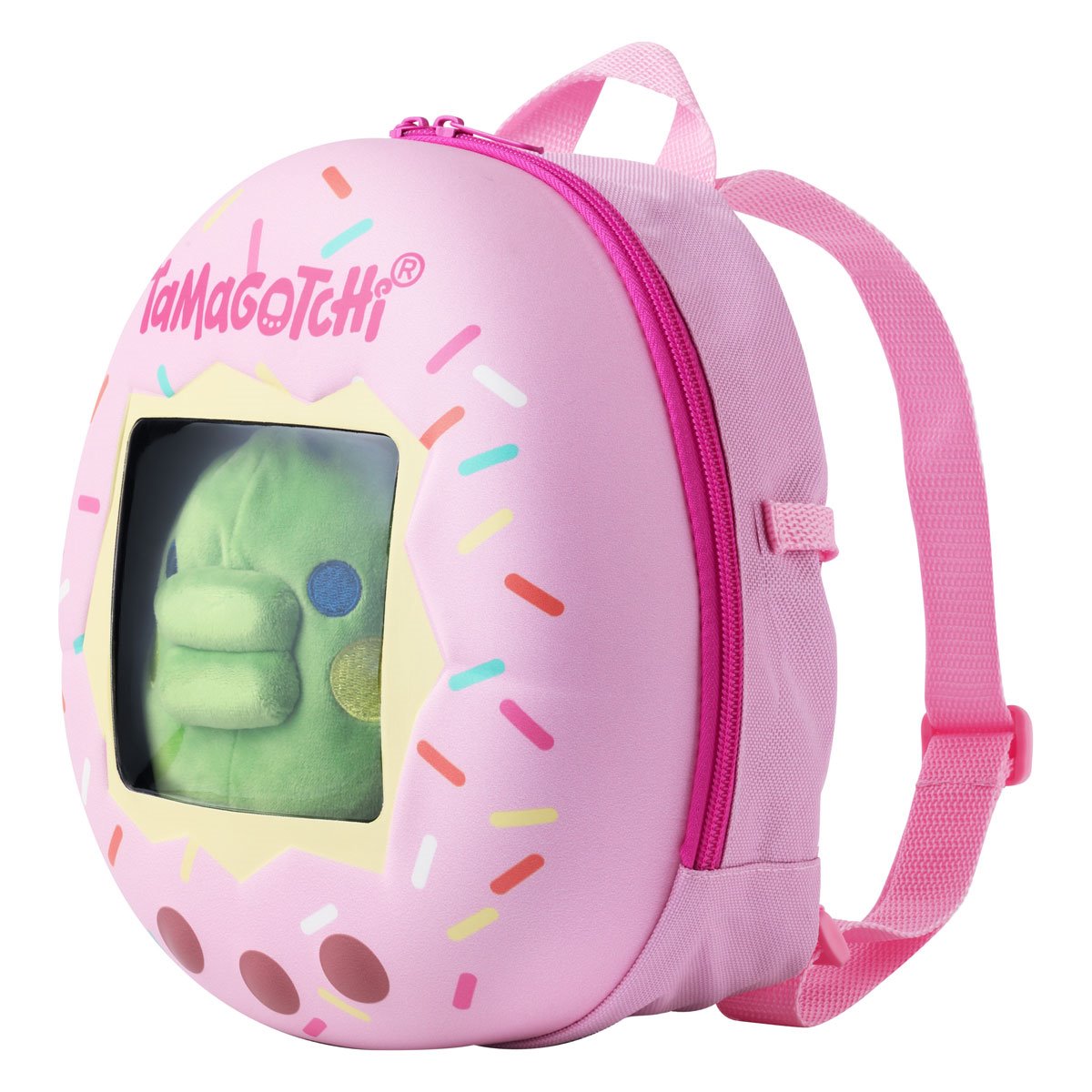Tamagotchi Kuchipatchi Tamagotchi Adventure Companion 3-in-1 Transforming Plush and Backpack