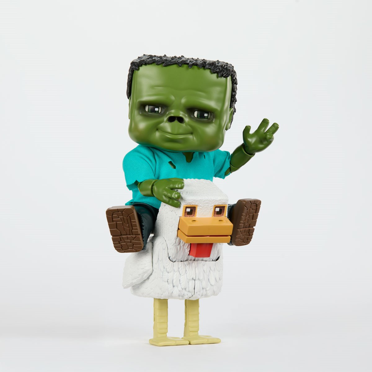 A Minecraft Movie Chicken Jockey Large Scale Action Figure - Exclusive
