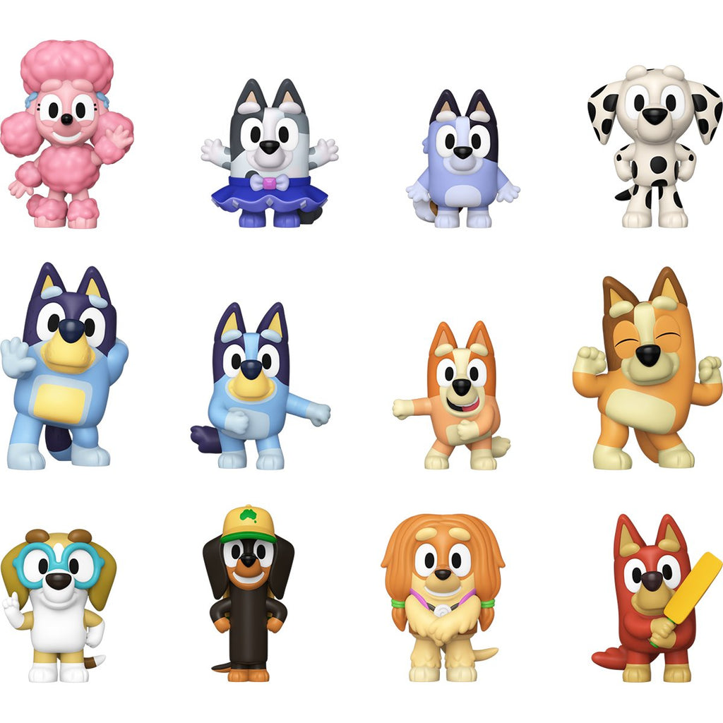 Bluey Mystery Minis Mini-Figure Display Case of 12 - Specialty