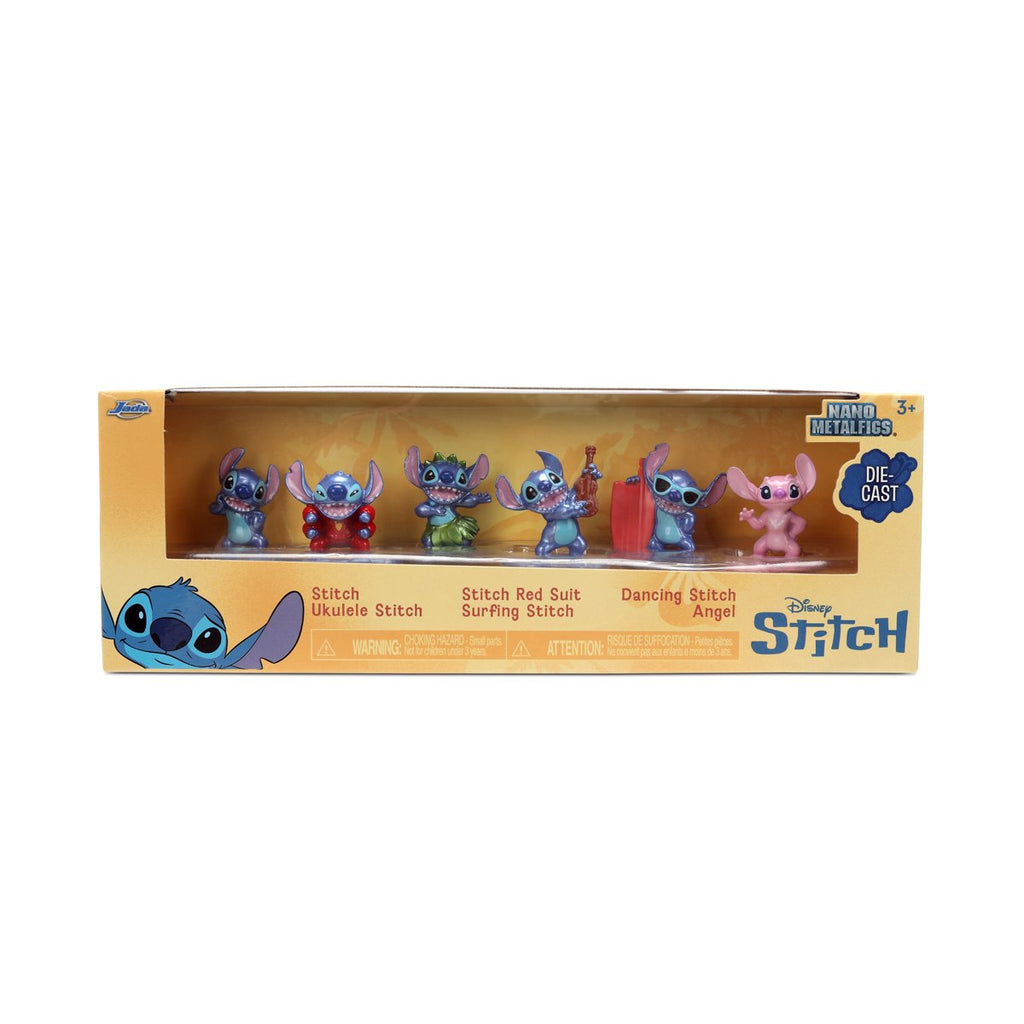 Lilo & Stitch Nano MetalFigs Die-Cast Metal Mini-Figure 6-Pack