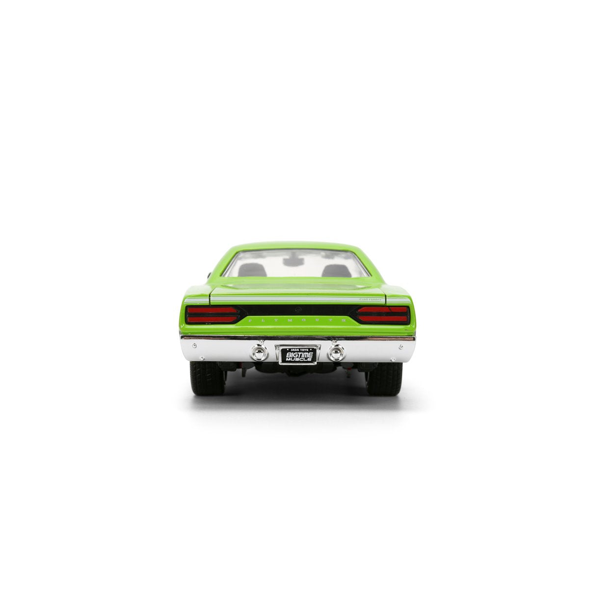 Bigtime Muscle 1970 Plymouth Road Runner Glossy Green 1:24 Scale Die-Cast Metal Vehicle